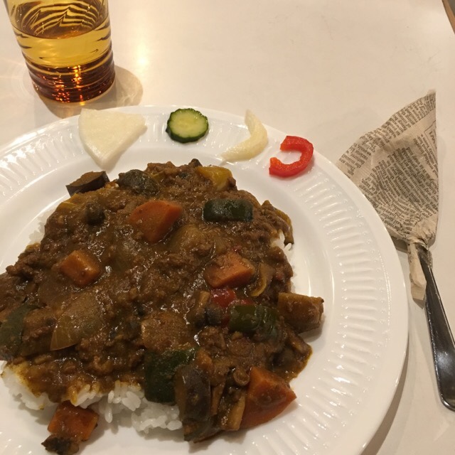 喫茶ランドリーの名物カレー