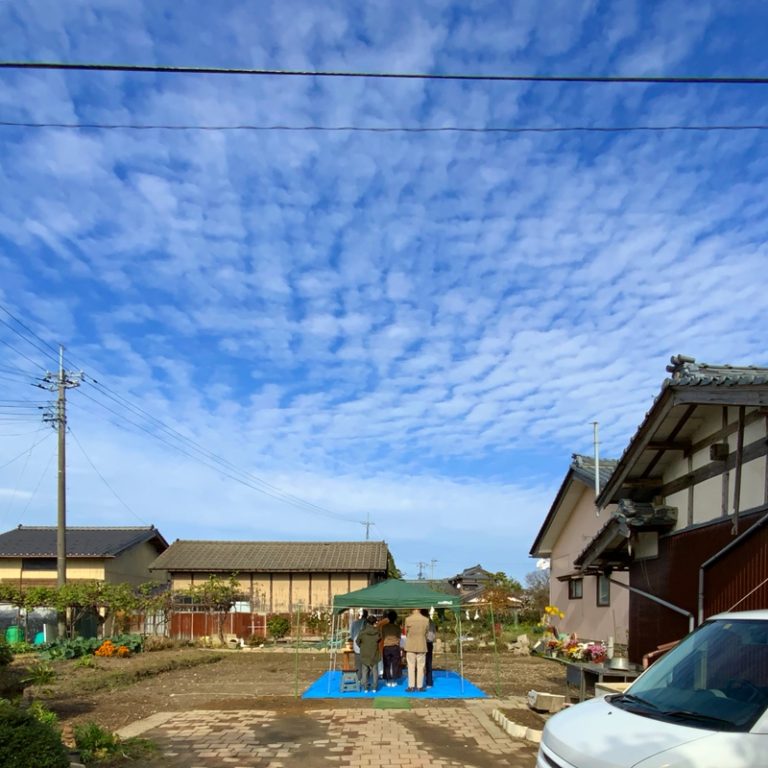 小杉のまちなか山荘　地鎮祭