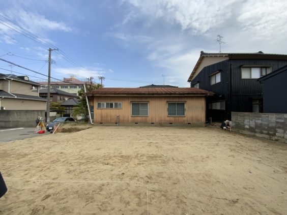 寺尾上のまちなか山荘　地縄張り (1)