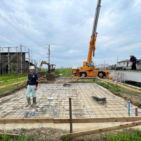 基礎のプレカット